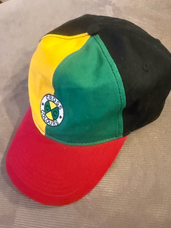 Cross Colours Multicolor Mint Vintage Baseball Cap - Red, Yellow, Green main image 5